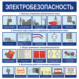 Основные требования электробезопасности